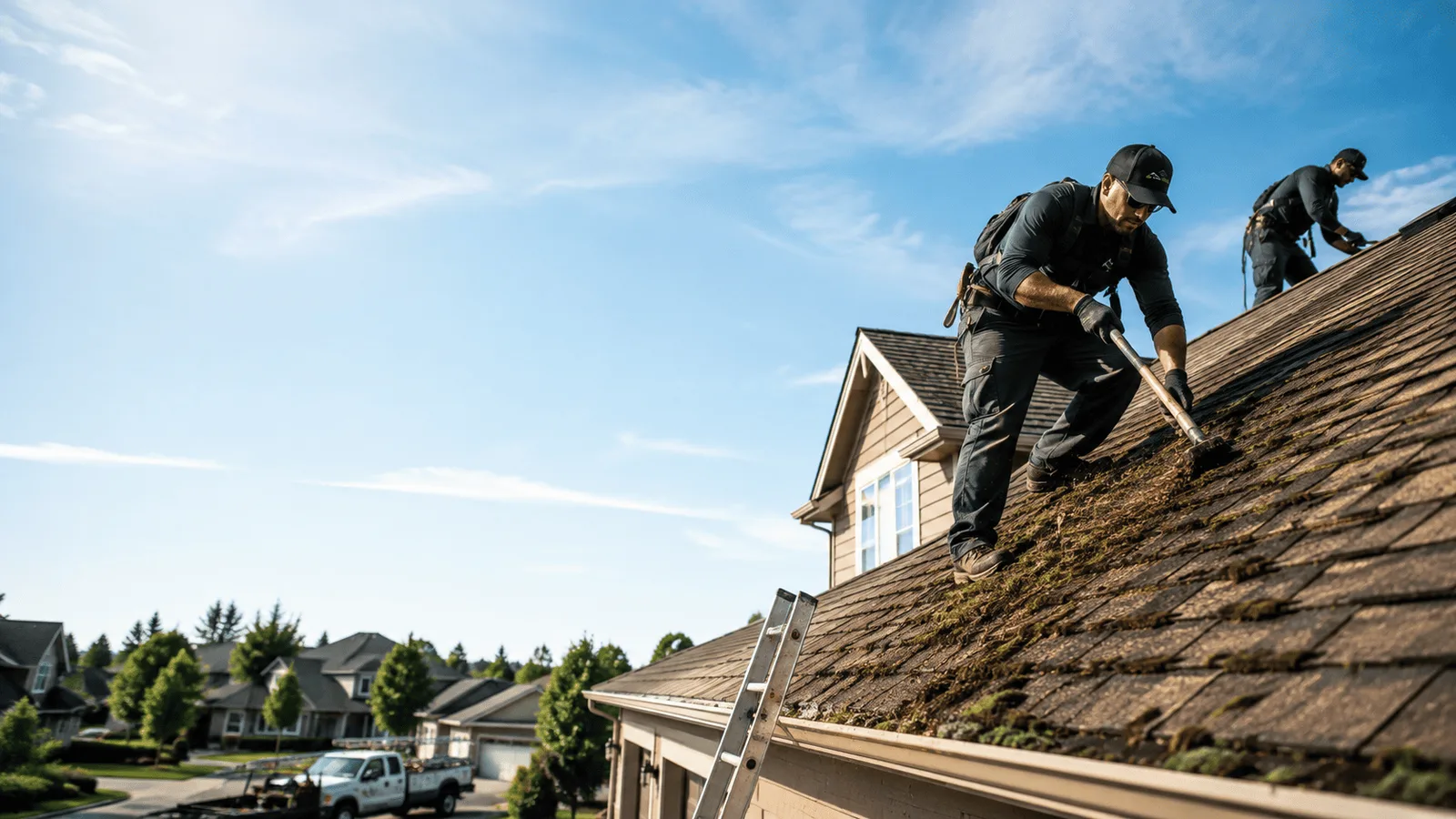 Roof Moss Removal in Spencer, IN near me
